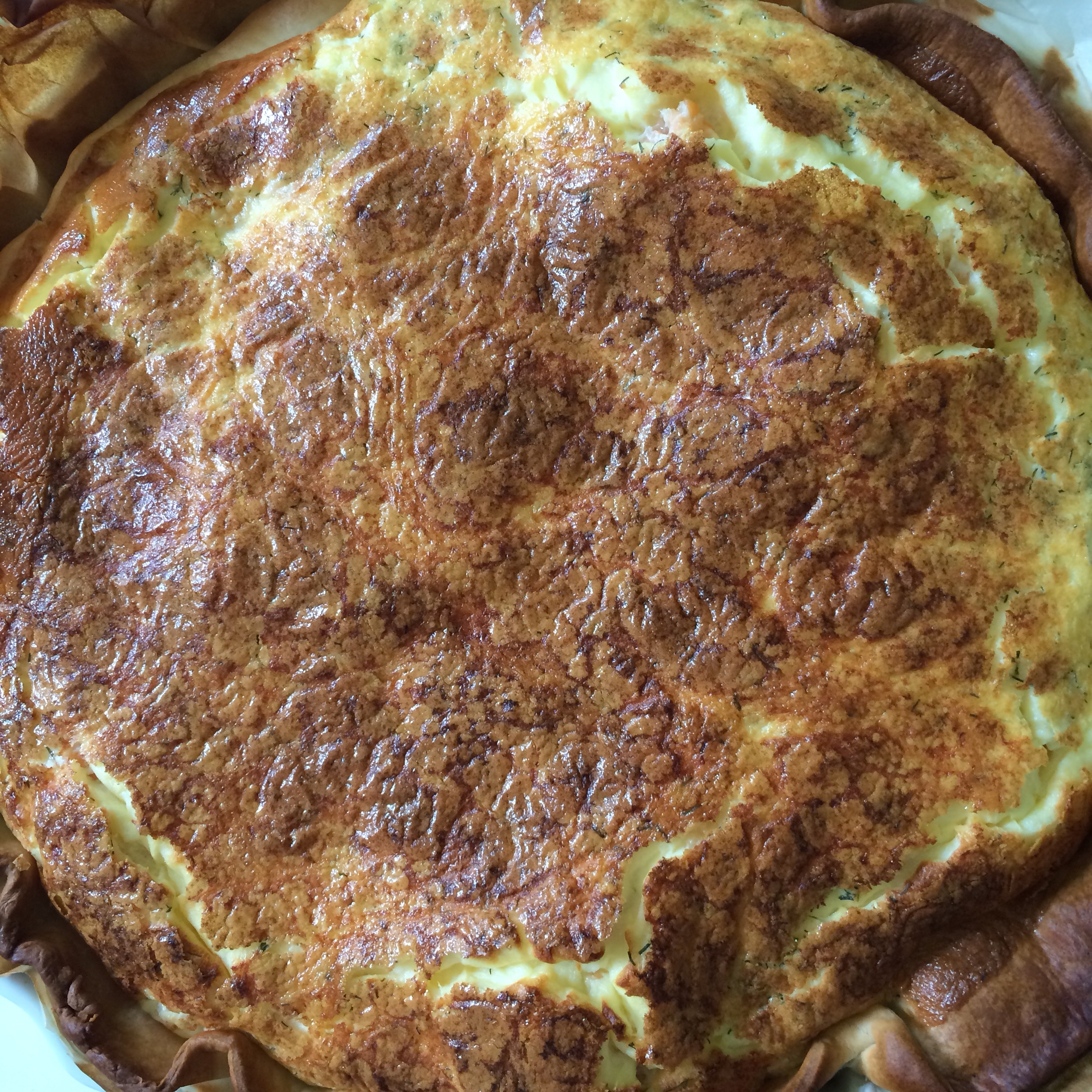 Quiche au saumon
