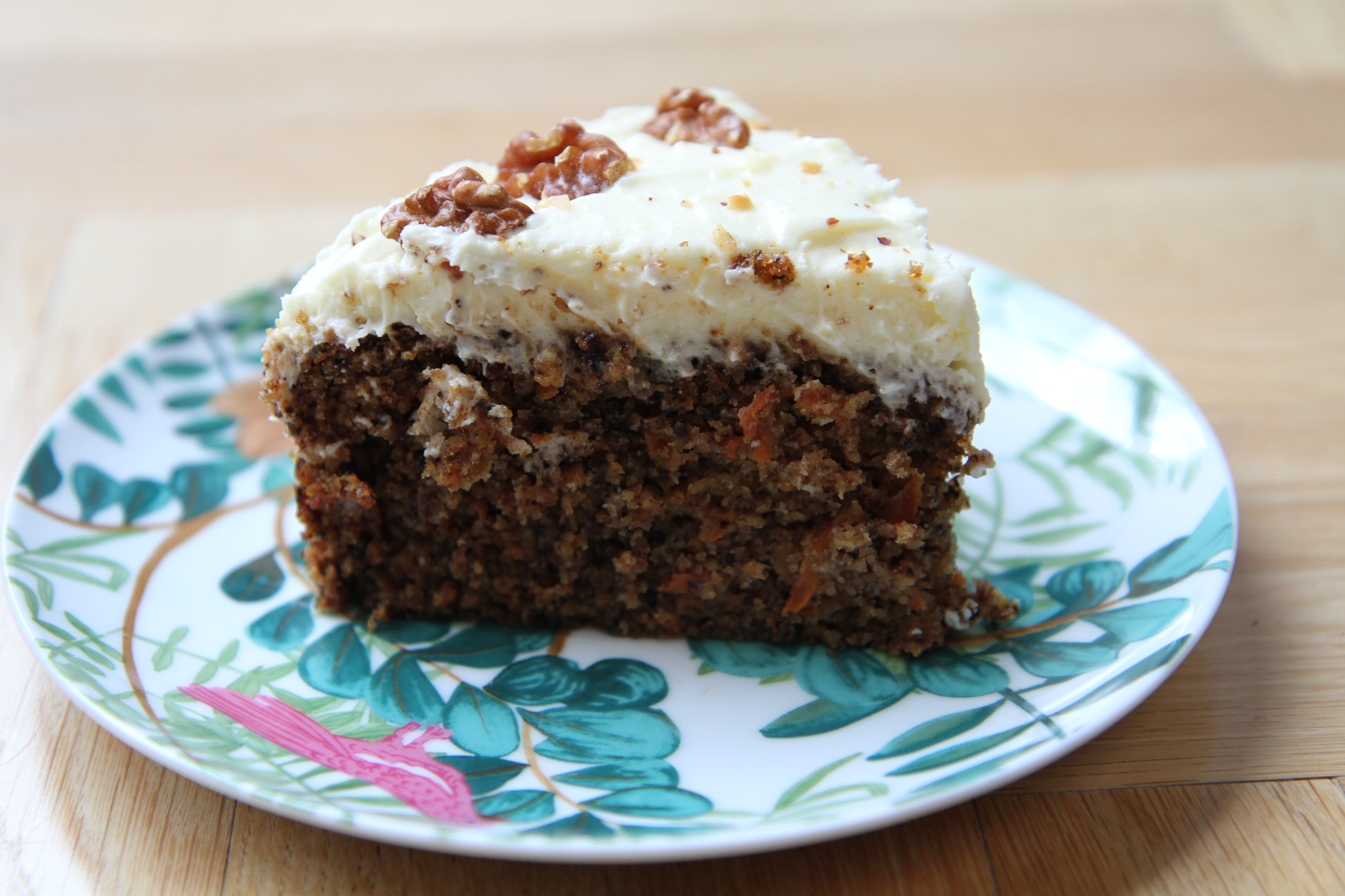 Carrot cake – gâteau américain aux carottes et aux noix