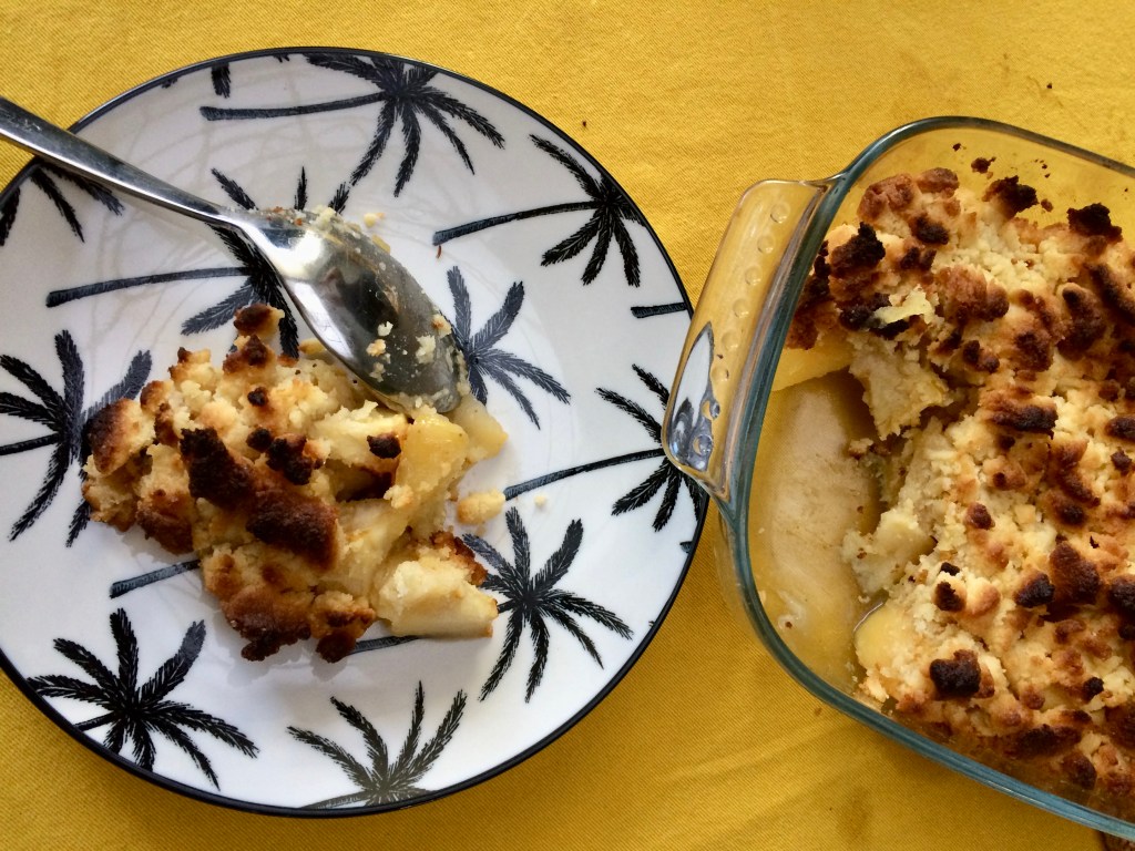 Crumble aux pommes