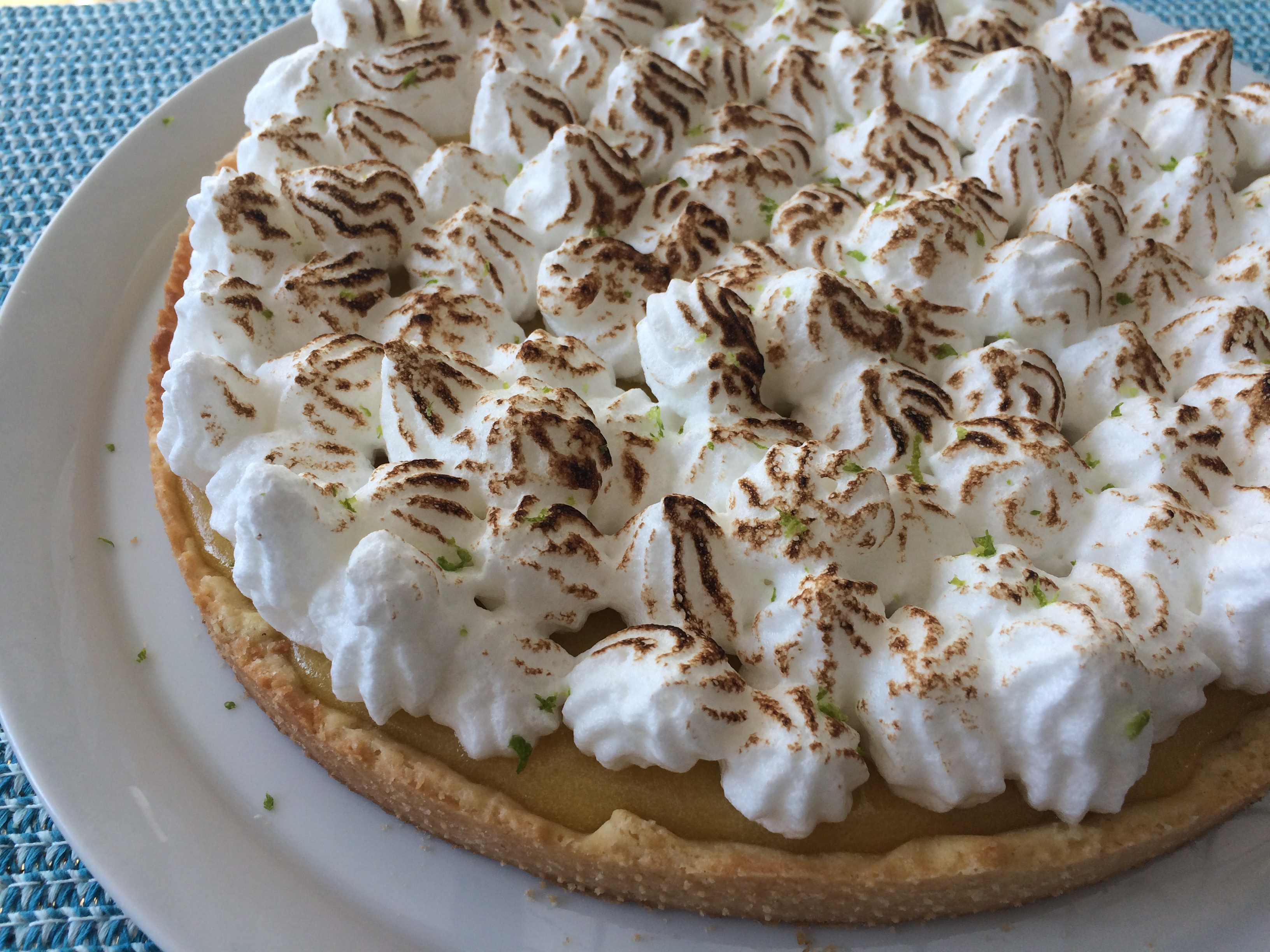 Tarte au citron meringuée