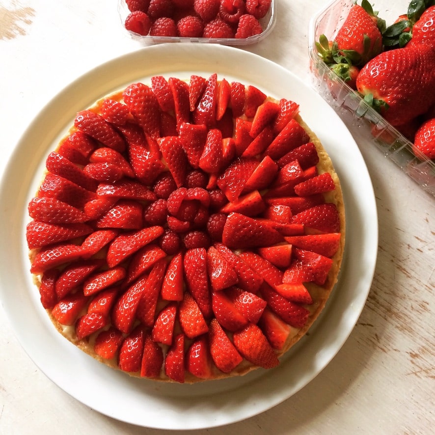 Tarte Aux Fraises Et Framboises
