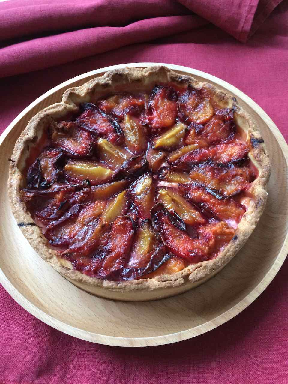 Tarte aux prunes