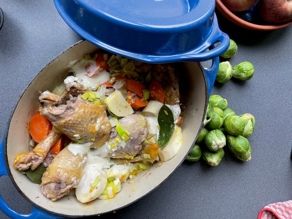 Waterzoï de volaille au&nbsp;curcuma