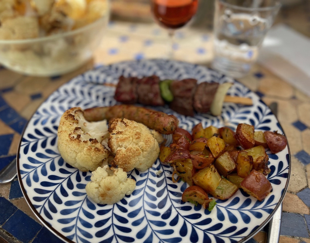 Pommes de terre au four au chimichurri