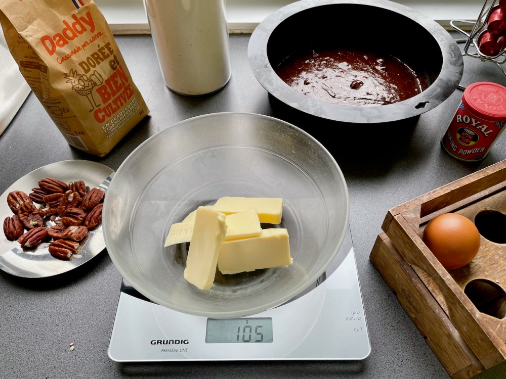 Brookie - préparation de la pâte à cookie