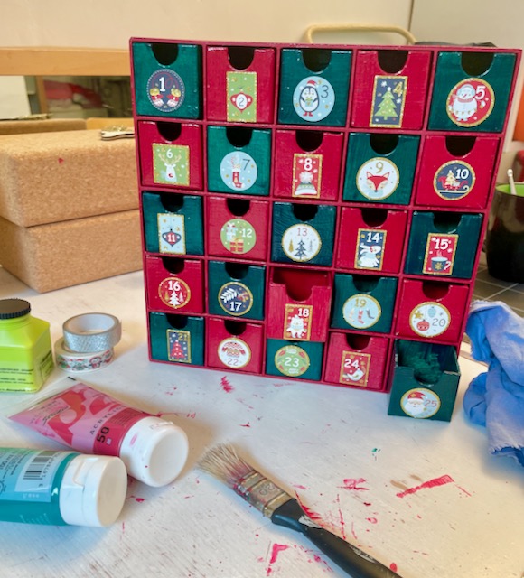 Fabriquer son propre calendrier de l&rsquo;Avent – attendre Noël