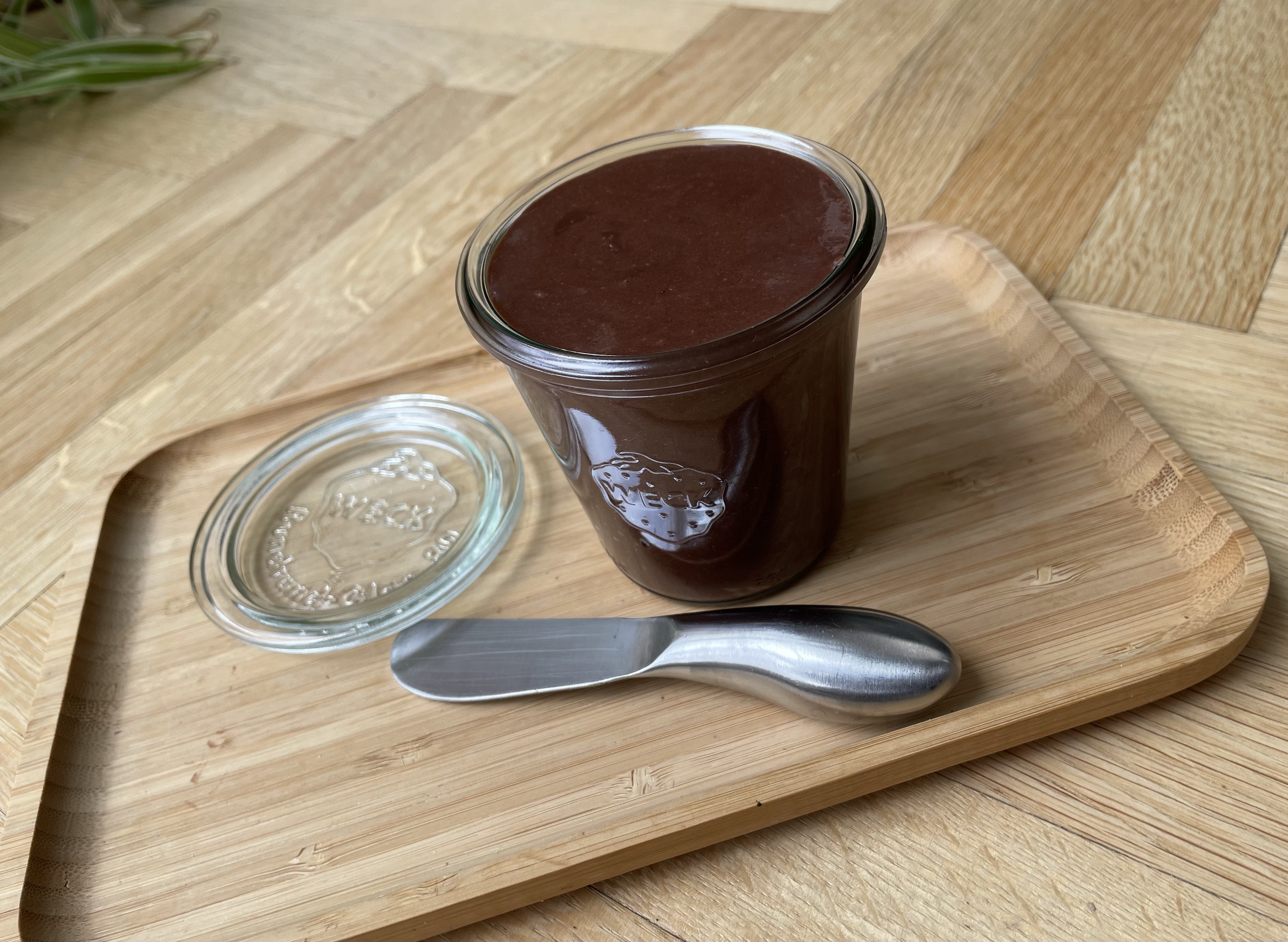 Pâte à tartiner chocolat noisettes fève tonka faite maison