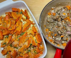 Potiron rôti au four, crème et parmesan – la table de jacinta