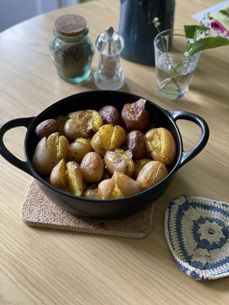Plat de pommes de terre